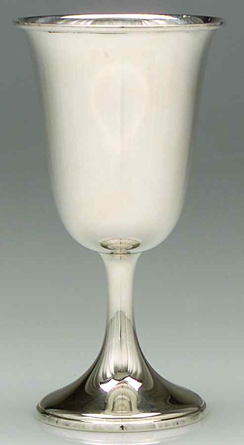 0320 (Sterling, Hollowware) Water Goblet by International Silver-1
