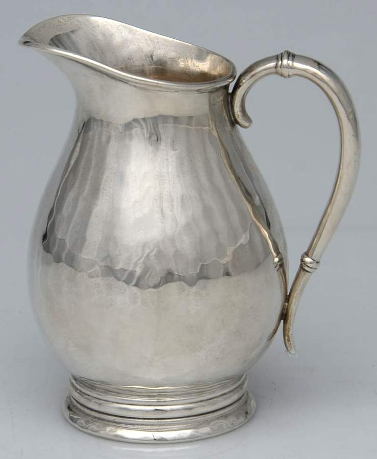Royal Danish (Strl, Hlwr, Hand Hammered) Creamer by International Silver-1