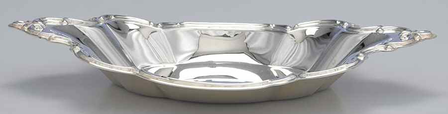 Wakefield (Silverplate, Hollowware) Silverplate Bon Bon Bowl by International Silver-1