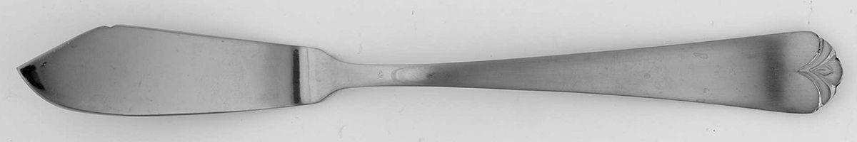 INS409 (Stainless) Flat Handle Master Butter Knife by International Silver-1