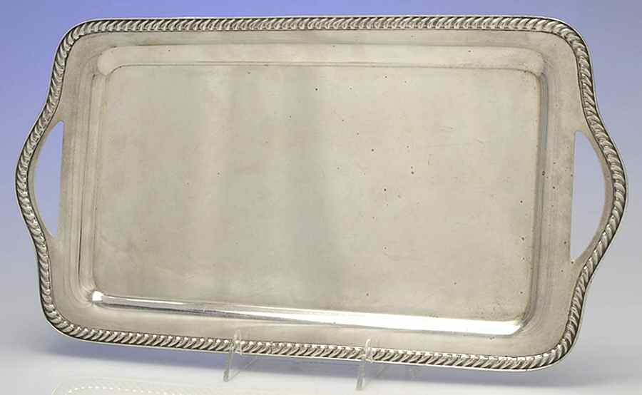 Berkeley (Silverplate, Hollowware) 17" Rectangular Platter by International Silver-1