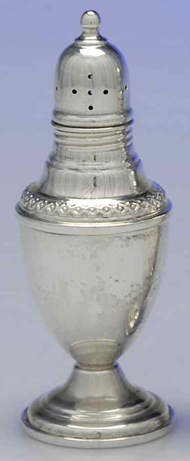 3000 (Sterling, Hollowware) Weighted Pepper Shaker by International Silver-1