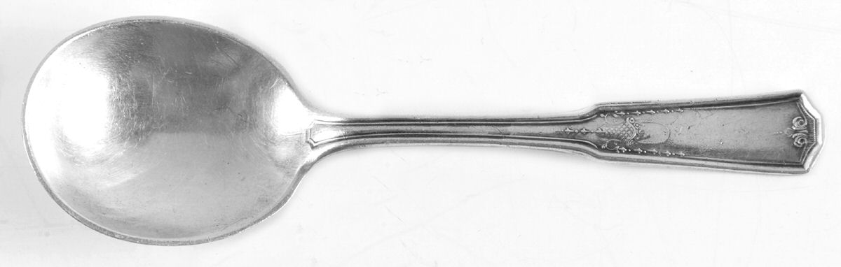 INS423 (Sterling) Straight Handle Baby Spoon by International Silver-1