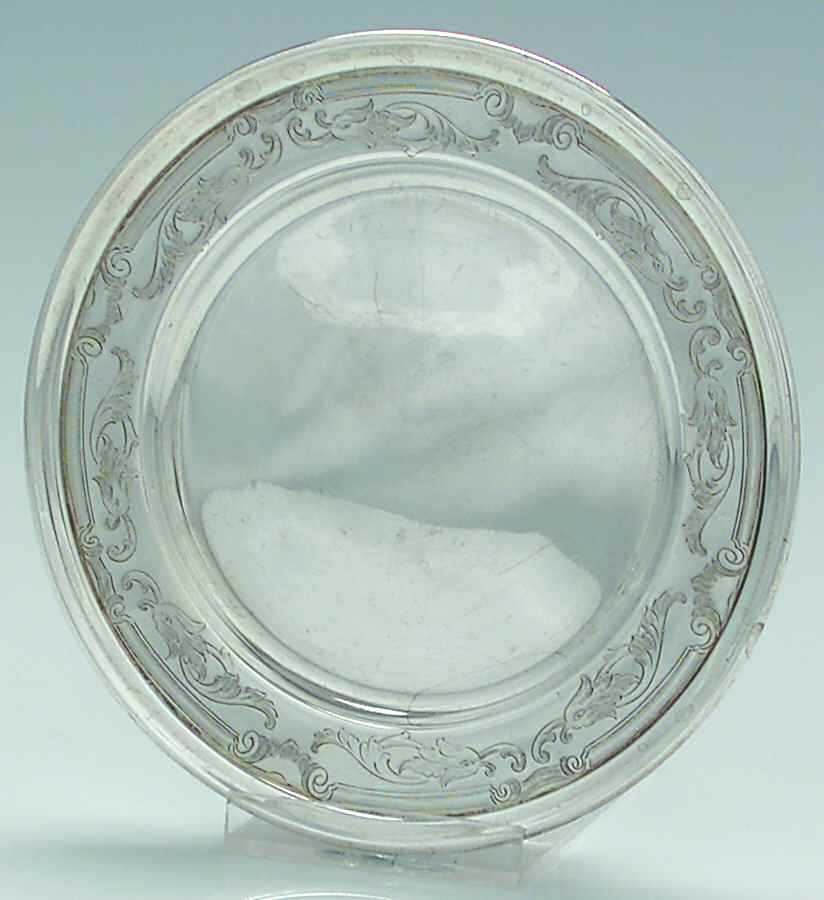 1613 (Sterling, Hollowware) Bread Plate by International Silver-1