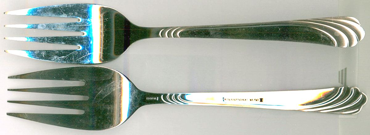 INS426 (Stainless) Individual Salad Fork by International Silver-1