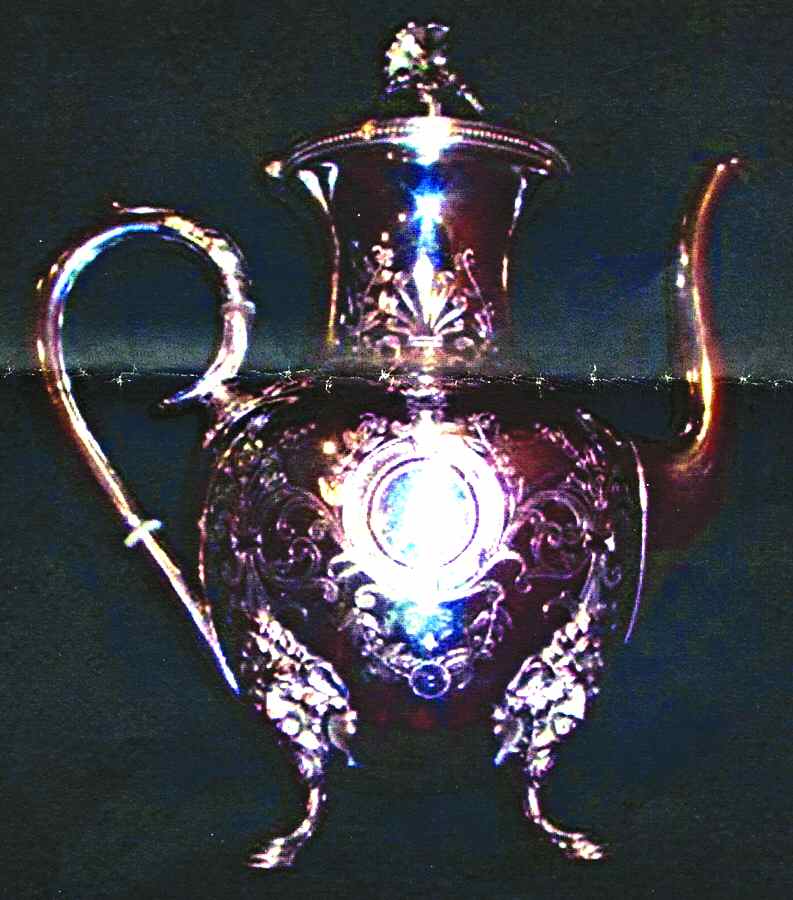 111 (Silverplate, Hollowware) Silverplate Coffee Pot by International Silver-1