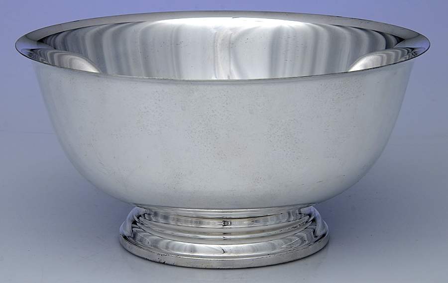 Paul Revere Reproductions (Slvp, Hlwr) 9" Paul Revere Bowl by International Silver-1