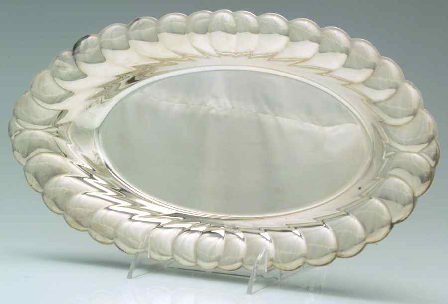 Waverly (Silverplate, Hollowware) 13" Bread Tray by International Silver-1