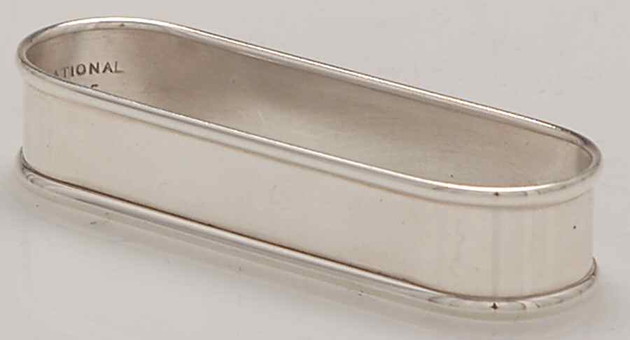 N140 (Sterling, Hollowware) Napkin Ring by International Silver-1