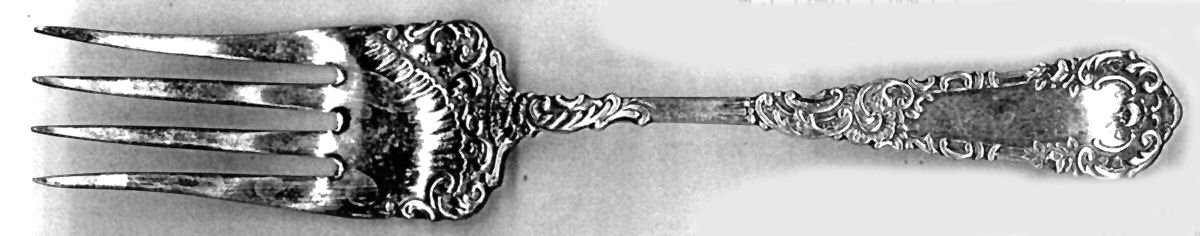 INS433 (Silverplate) Small Chipped Beef Fork by International Silver-1