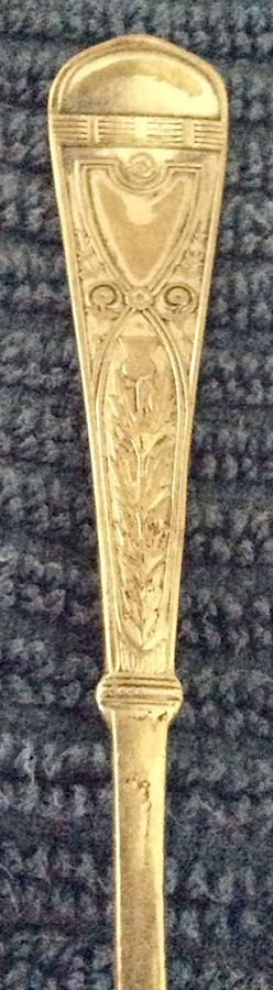 Thistle (Silverplate, 1882) Teaspoon by International Silver-1