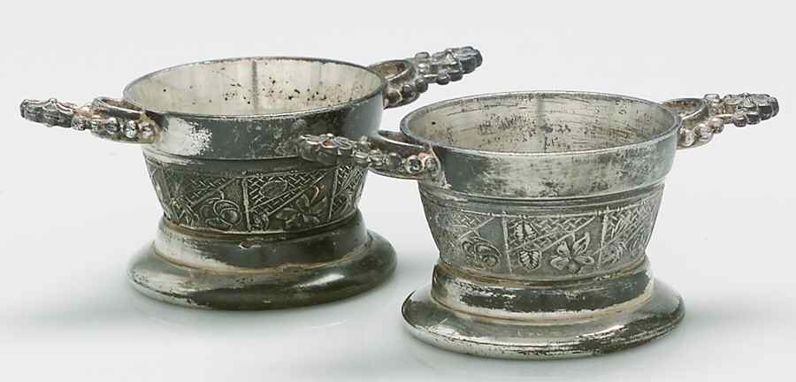703 (Silverplate, Hollowware) Master Open Salt (Set of 2) by International Silver-1