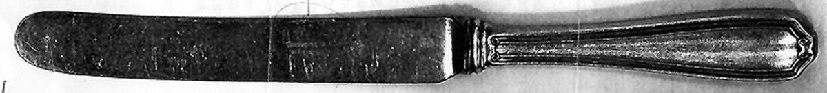 INS447 (Silverplate) Old French Hollow Knife by International Silver-1