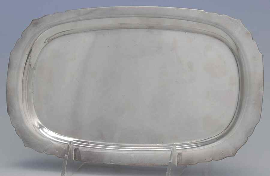 625 (Silverplate, Hollowware) Tray for Creamer and Sugar Set by International Silver-1