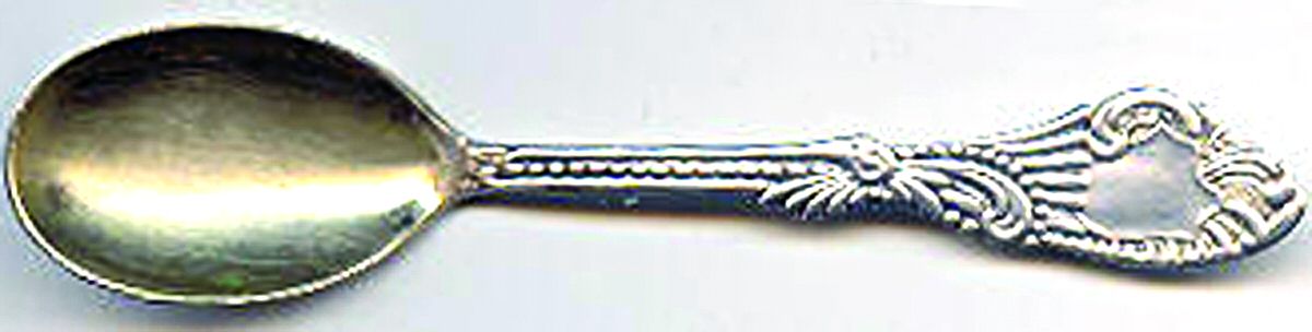 INS462 (Silverplate) Straight Handle Baby Spoon by International Silver-1