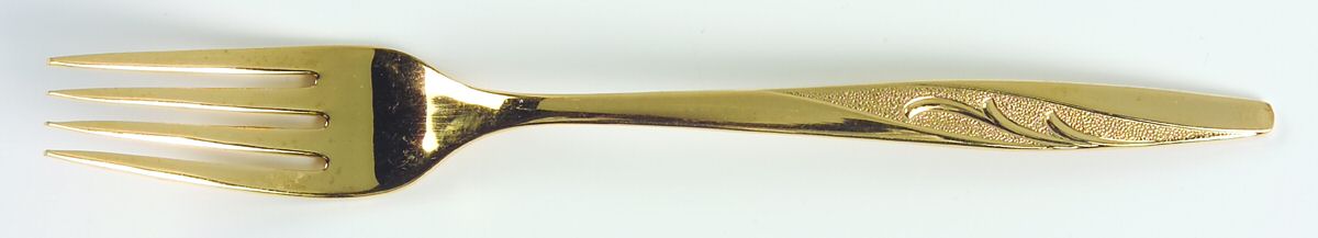Golden Charm (Gold Electroplate) Fork by International Silver-1