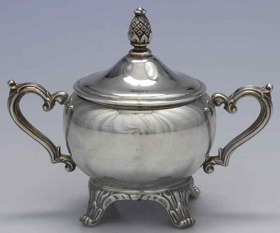 2601 (Silverplate, Hollowware) Sugar Bowl No Lid by International Silver-1