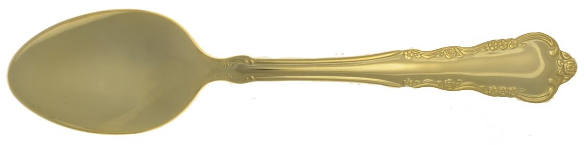 Laurel Gold (Gold Electroplate) Place/Oval Soup Spoon by International Silver-1