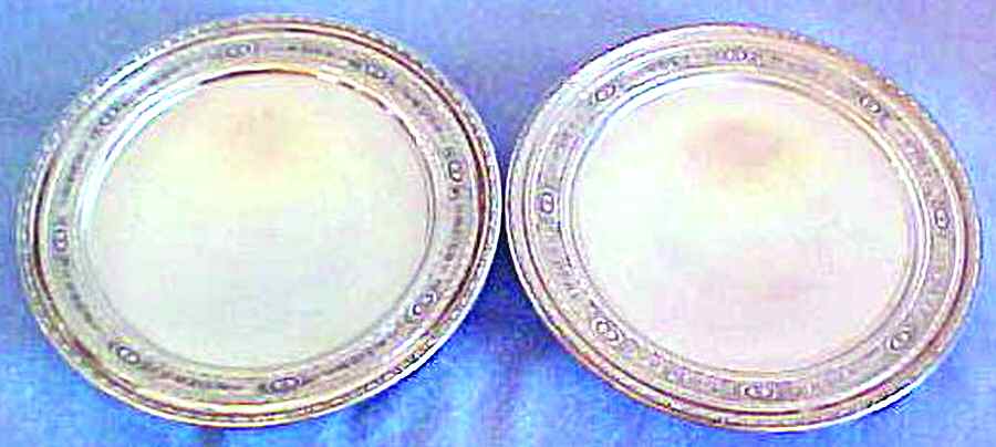 604-1 (Sterling, Hollowware) Pair of 6" Bon Bons by International Silver-1