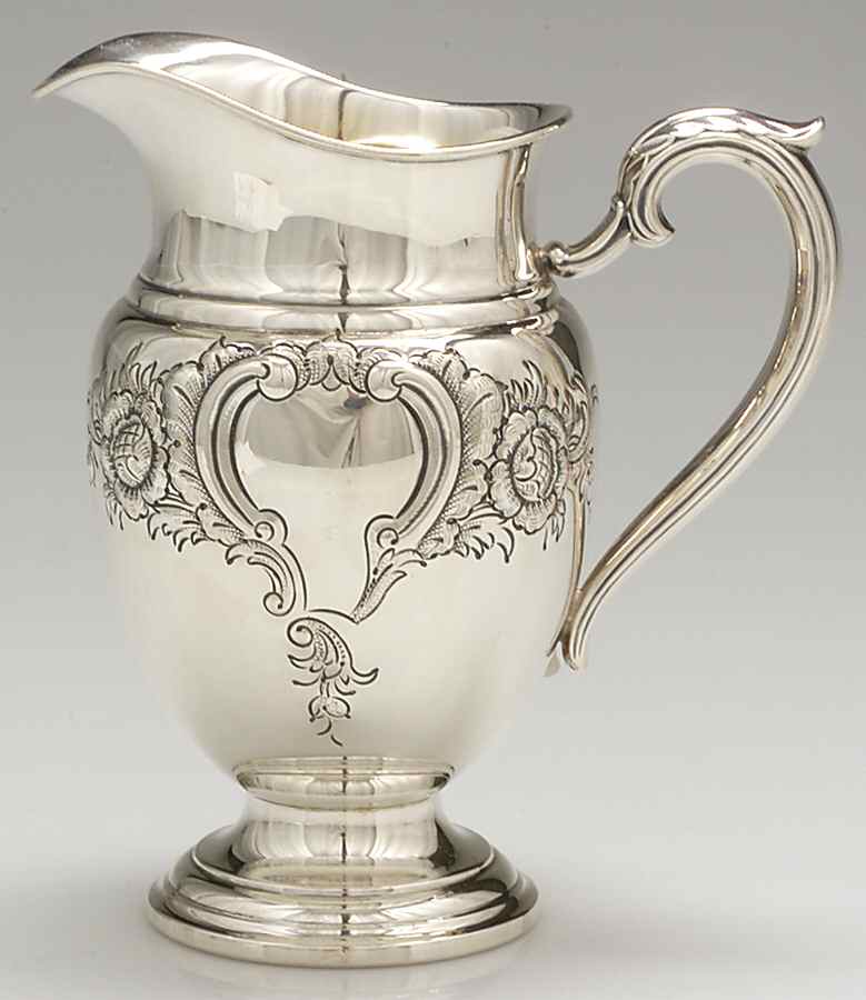 Lord Saybrook-Hand Chased Creamer by International Silver-1