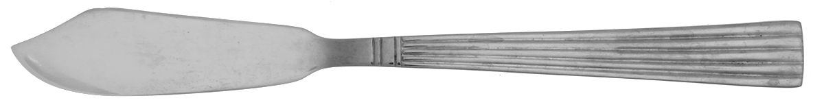 Manhattan (Stainless) Flat Handle Master Butter Knife by International Silver-1