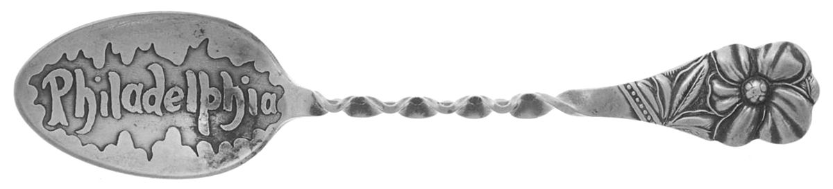 Pansy (Silverplate) Souvenir Spoon (Demitasse) by International Silver-1