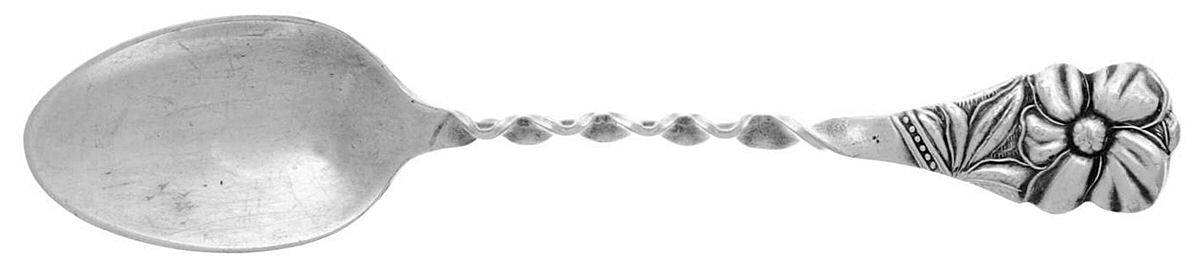 Pansy (Silverplate) Demitasse Spoon by International Silver-1