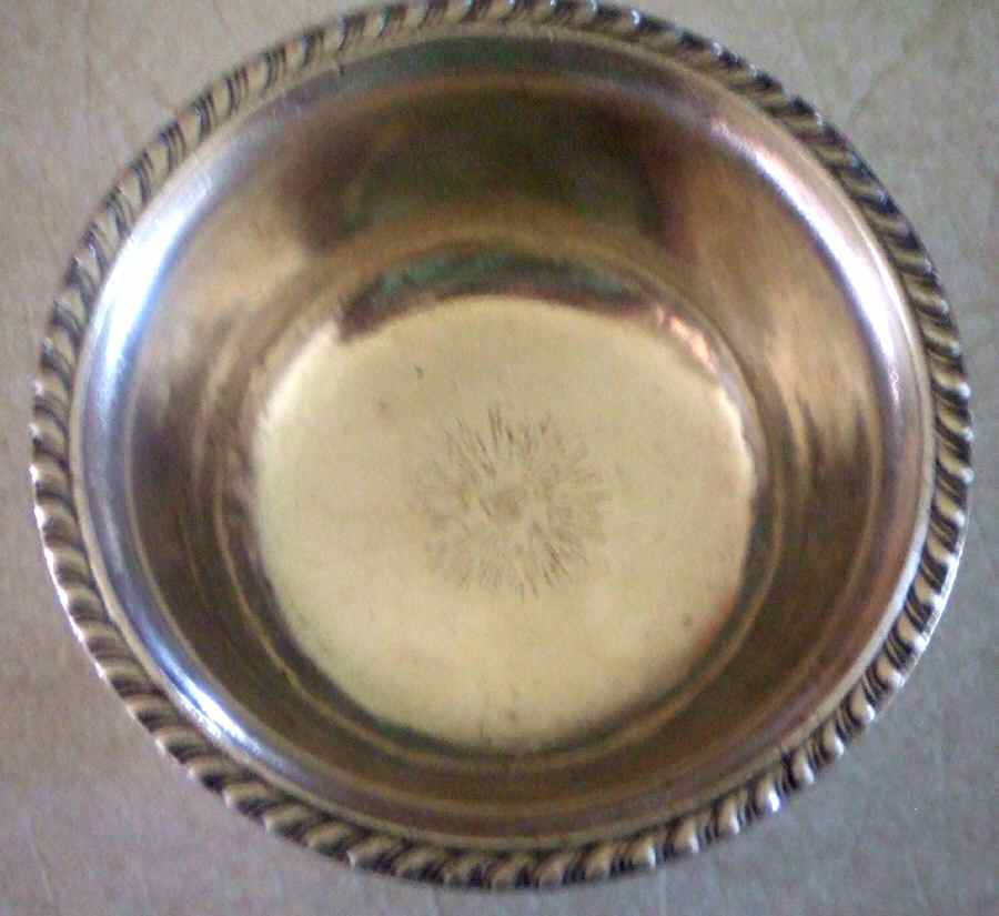 Americana (Silverplate, Hollowware) Silverplate Bon Bon Bowl by International Silver-1
