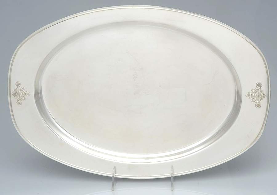 Princess (Silverplate Hollowware) 16" Oval Serving Platter by International Silver-1