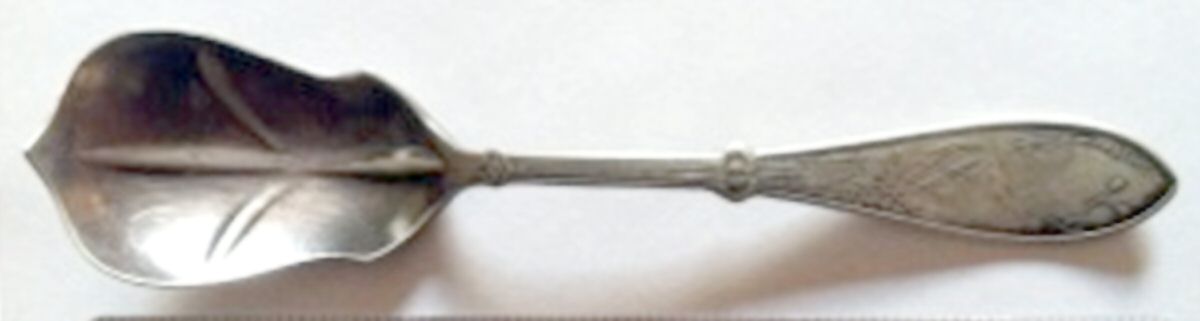 Bird (Silverplate, 1875) Sugar Spoon by International Silver-1