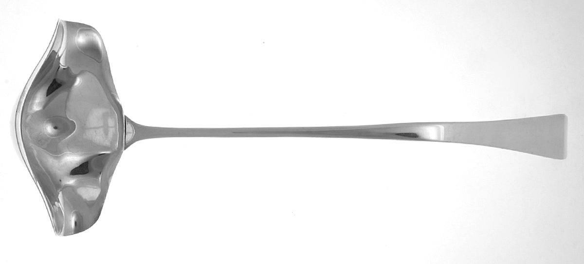 Silverplate Flatware Punch Ladle Solid Piece by International Silver-1