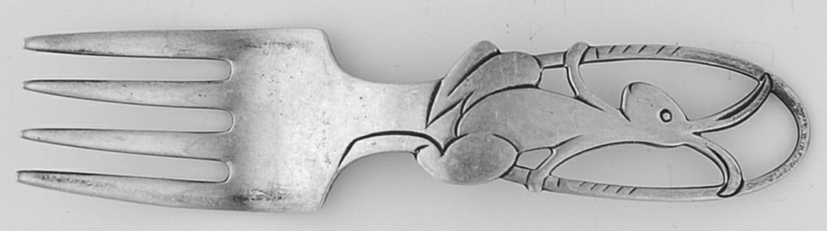 Baby Flatware (Sterling) Fork-Baby by International Silver-1