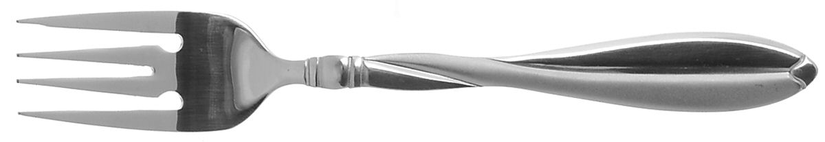Modern Twist (Stainless, Frosted) Individual Salad Fork by International Silver-1
