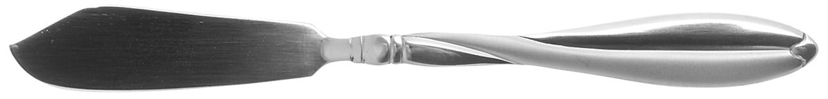 Modern Twist (Stainless, Frosted) Flat Handle Master Butter Knife by International Silver-1