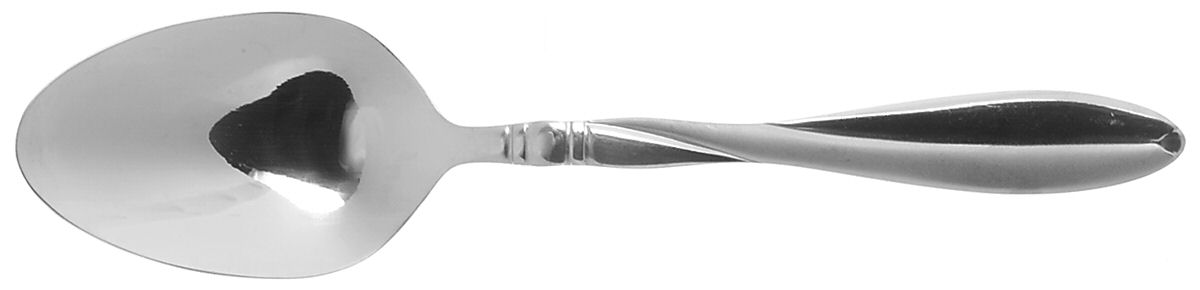 Modern Twist (Stainless, Frosted) Tablespoon (Serving Spoon) by International Silver-1