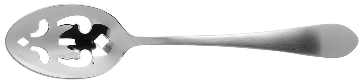 Ridgefield (Stainless, Satin) Pierced Tablespoon (Serving Spoon) by International Silver-1