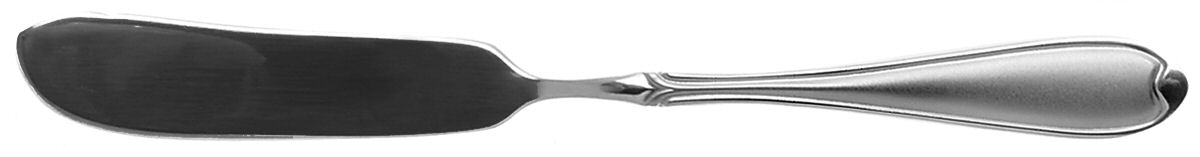 Sumerset-Frosted (Stainless) Large Flat Handle Master Butter Knife by International Silver-1