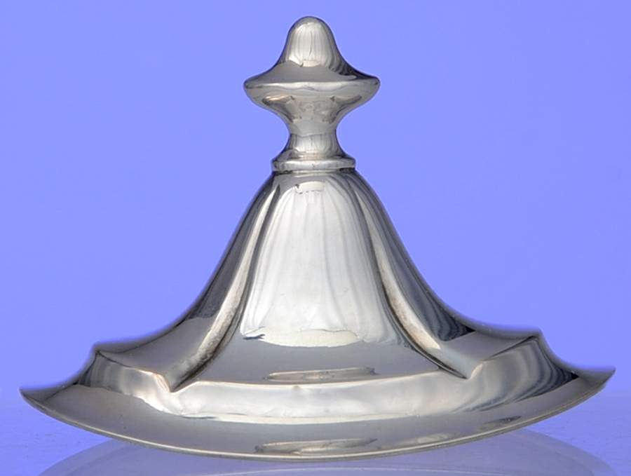 C301 (Sterling, Hollowware, Plain) Lid for Sugar Bowl by International Silver-1