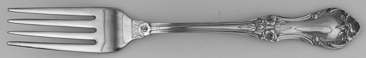 Wild Rose (Silverplate) Fork by International Silver-1