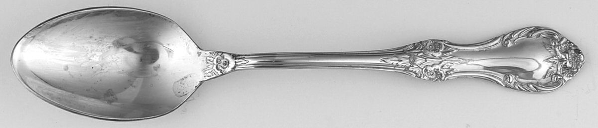 Wild Rose (Silverplate) Teaspoon by International Silver-1