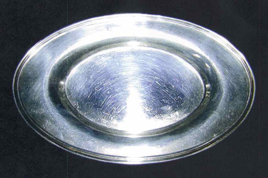 2102 (Silverplate, Hollowware) Plated Gravy Underplate by International Silver-1
