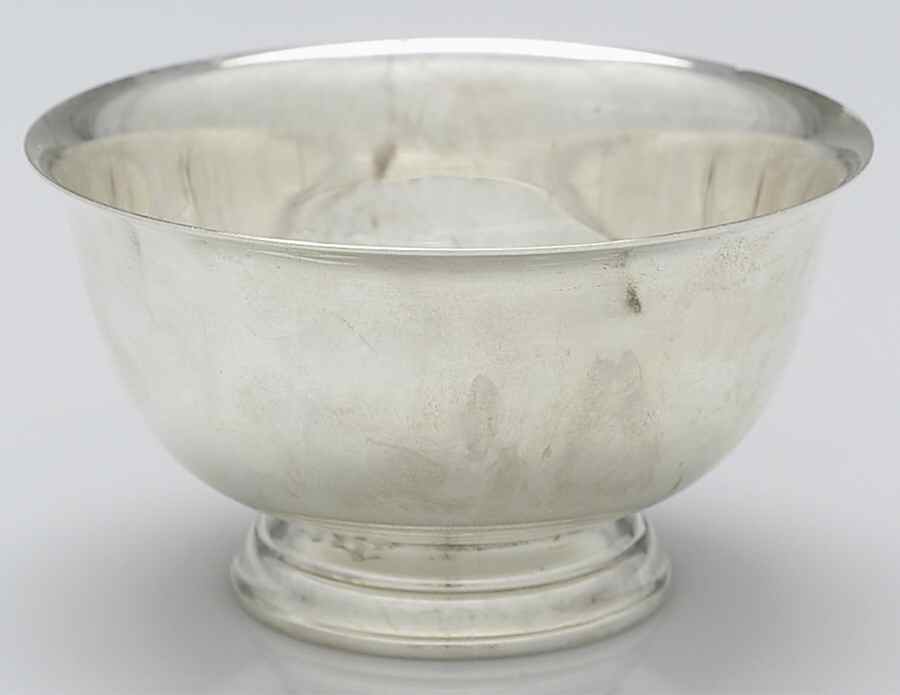 Paul Revere Bowl (Sterling, Hollowware) 3" Paul Revere Sterling Bowl by International Silver-1