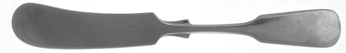 1867-1 (Sterling) Flat Handle Butter Spreader by International Silver-1