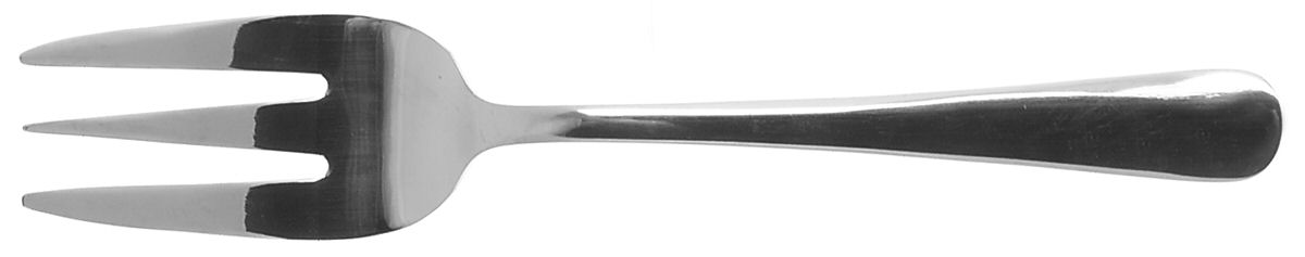 Richfield (Stainless) Medium Solid Cold Meat Serving Fork by International Silver-1