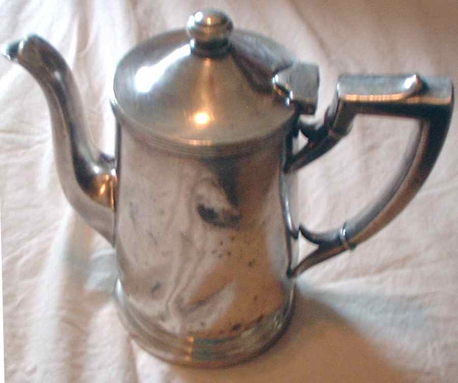 Sfo642 2 (Silverplate, Hollowware) Silverplate Coffee Pot by International Silver-1