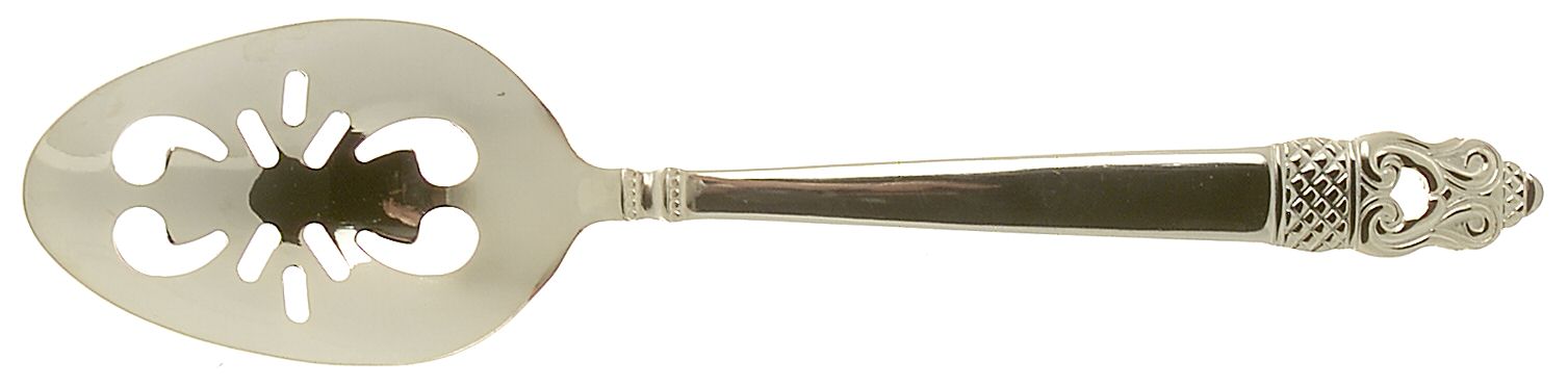 Sophia (Gold Electroplate) Pierced Tablespoon (Serving Spoon) by International Silver-1