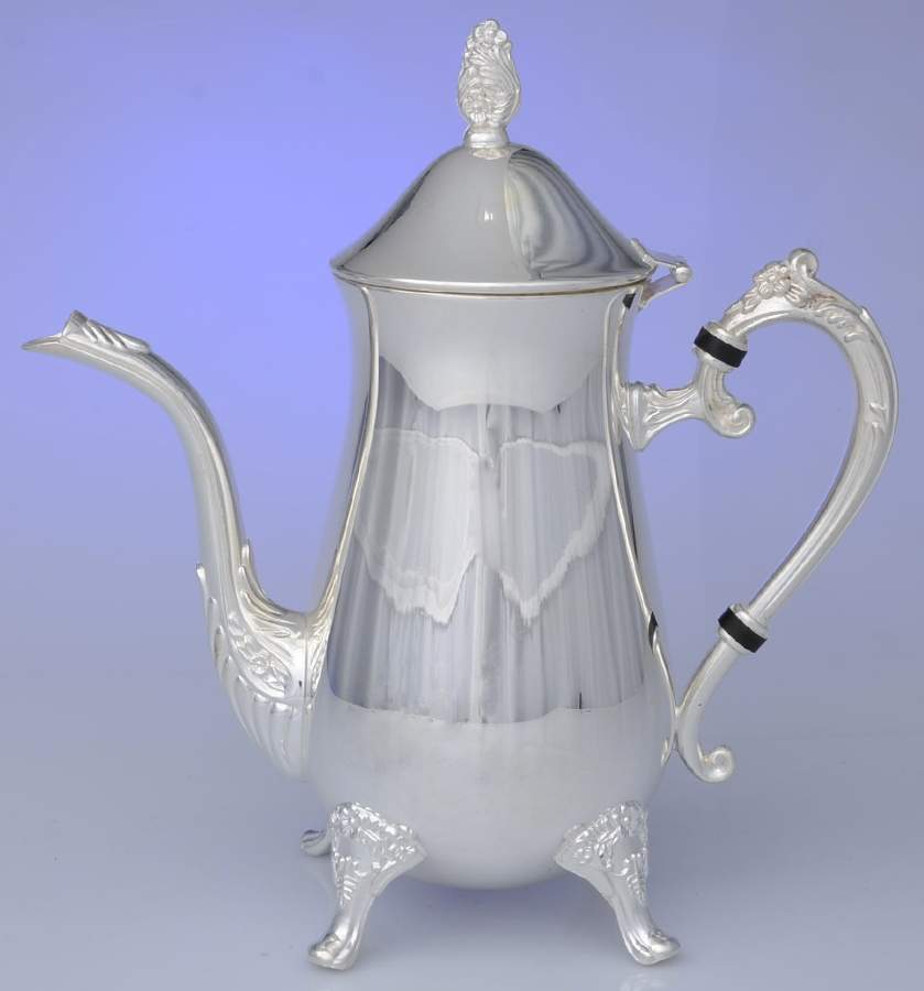 1991 (Silverplate, Hollowware) Silverplate Coffee Pot by International Silver-1