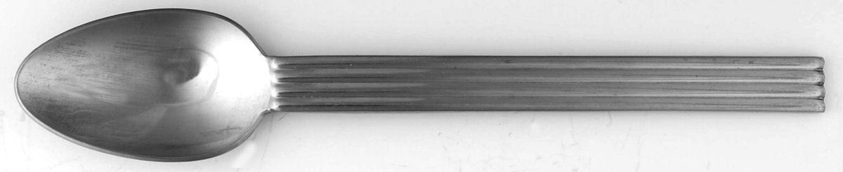 IKE12 (Stainless) Place/Oval Soup Spoon by Ikea Flatware-1
