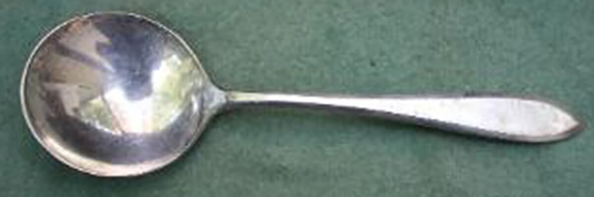 INS497 (Silverplate) Round Bowl Soup Spoon (Bouillon) by International Silver-1
