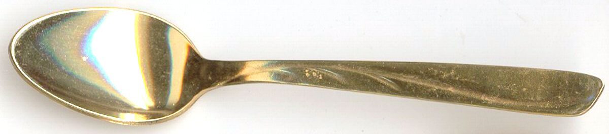 INS498 (Gold Electroplate, Canada) Demitasse Spoon by International Silver-1